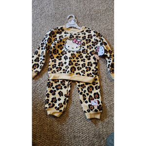 Hello Kitty Leopard Sweatsuit